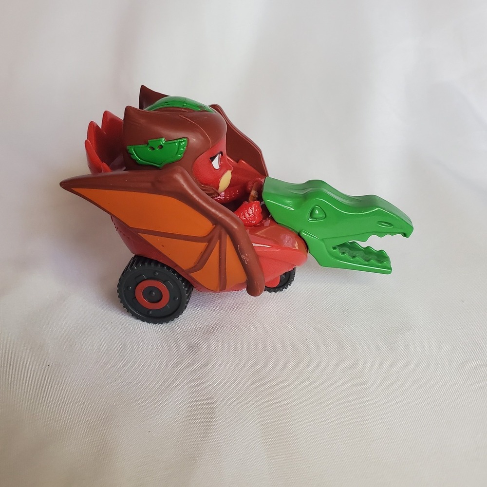 PJ Masks Cars Dino trouble Vehicle Owlette - Picture 3 of 5